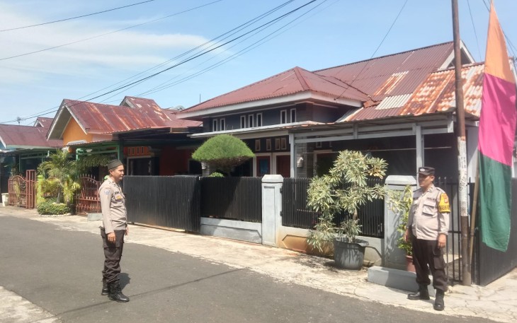 Polsek Gading Cempaka Terjunkan Personel Cek Rumah Kosong Ditinggal Mudik