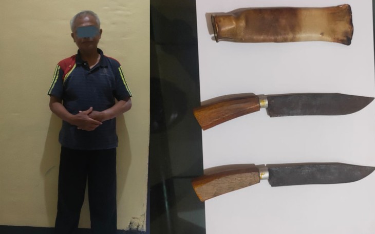 Tersangka dan barang bukti