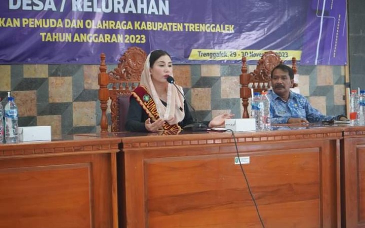 Bunda PAUD Kabupaten Trenggalek Novita Hardini