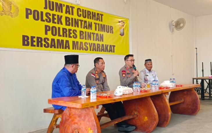Jumat Curhat Kapolres Bintan