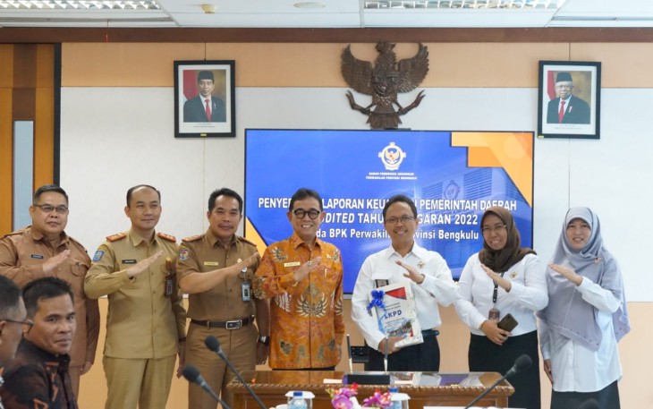 Pemkab Kepahiang Serahkan LKPD Unaudited Ke BPK RI