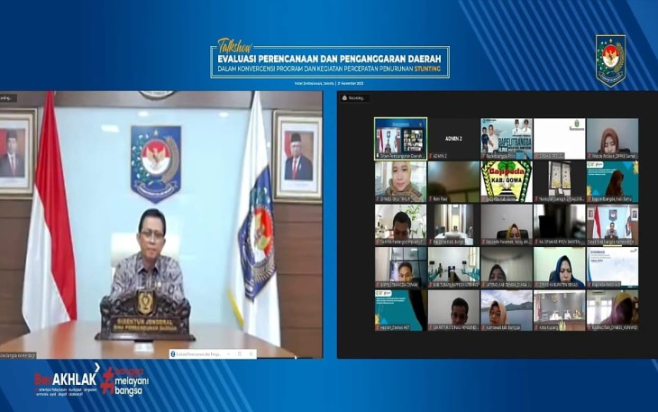 Direktur Jenderal Bina Pembangunan Daerah Restuardy Daud 