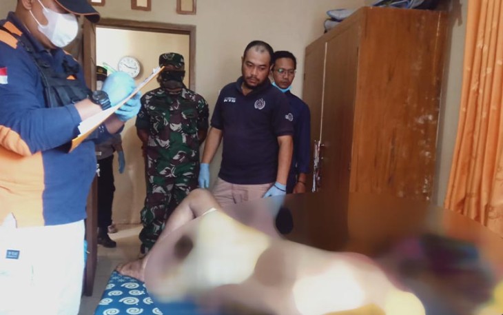 Polres Sumedang saat Lakukan Identifikasi