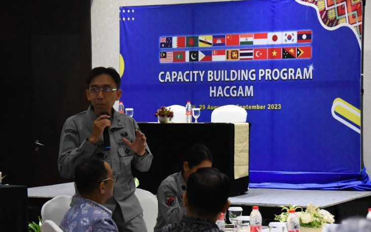 Bakamla RI saat Gelar Capacity Building HACGAM Tahun 2023