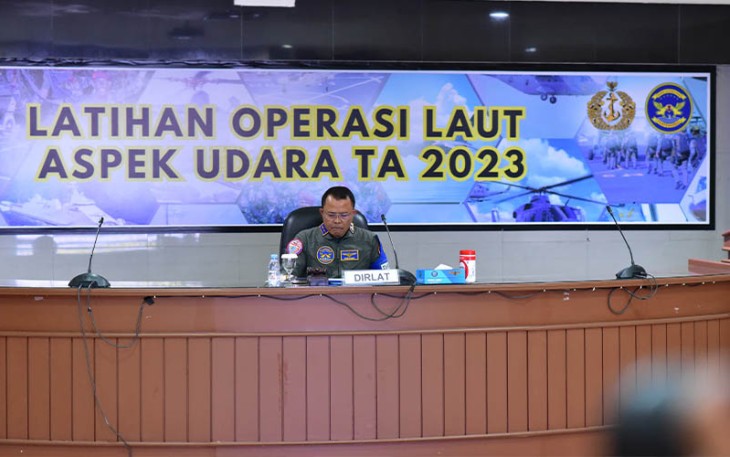 Puspenerbal Gelar Latihan Operasi Laut Aspek Udara 2023