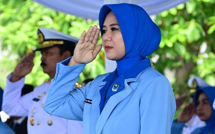 Ketua Umum Jalasenastri Ny. Fera Muhammad Ali