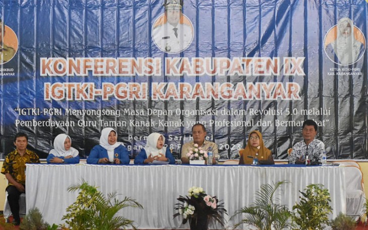 Konferensi ke-9 IGTKI-PGRI Kabupaten Karanganyar
