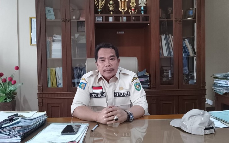 Sekretaris Daerah (Sekda) Kabupaten Kepahiang Dr. Hartono, M.Pd