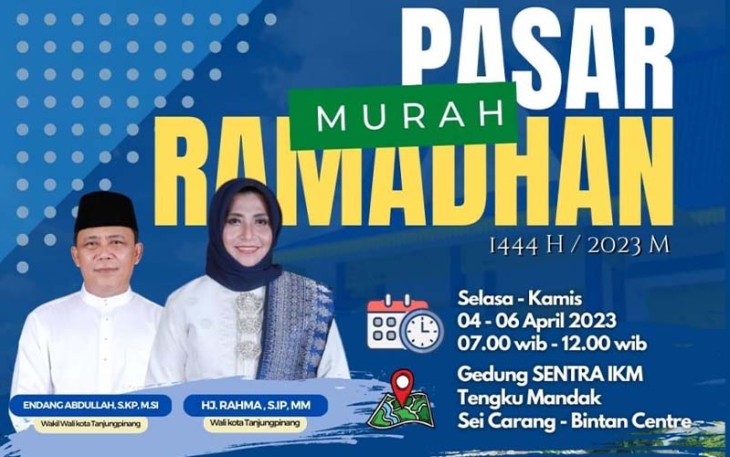 Disdagin Tanjungpinang Gelar Pasar Murah