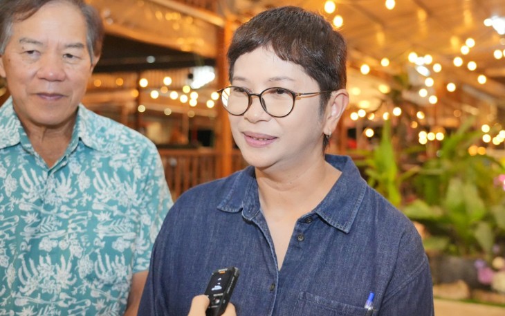 Direktur Utama Flybest Academy Karin Item