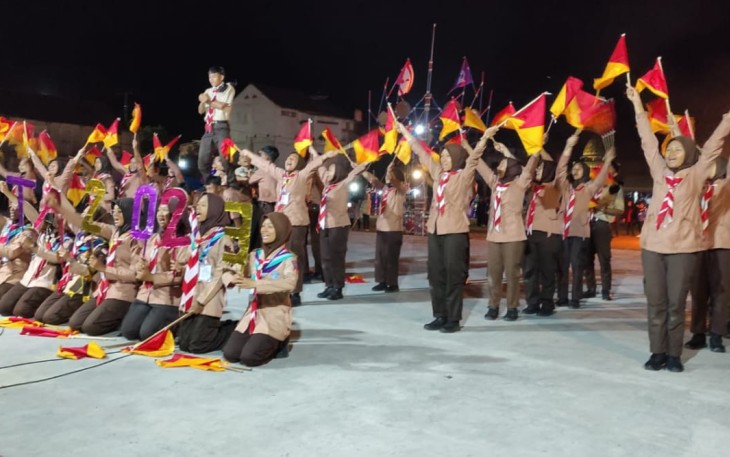 Malam Api Unggun Pramuka