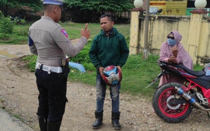 Dalam Sepekan Satlantas Polres Aceh Timur Amankan 10 Unit Sepeda Motor Berknalpot Brong