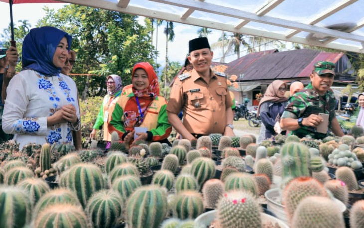Wabup Sabar AS Buka Festival Tanaman Hias