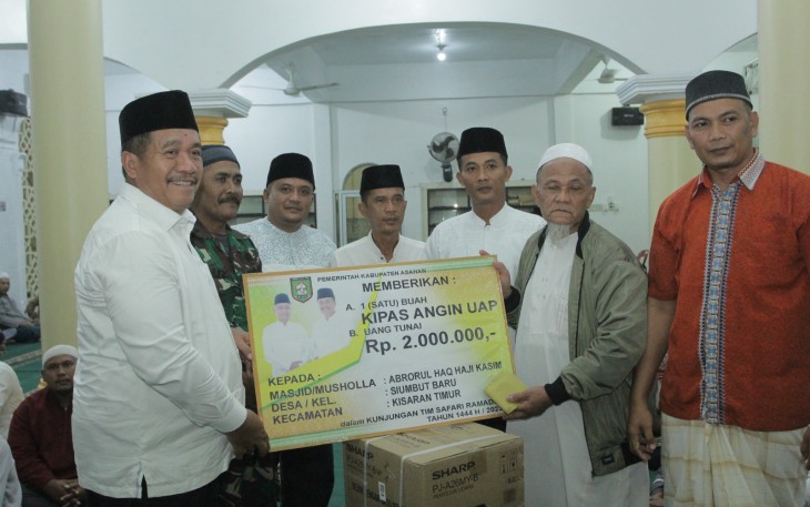 Safari Ramadan Khusus Pemerintah Kabupaten Asahan Kunjungi 2 Masjid