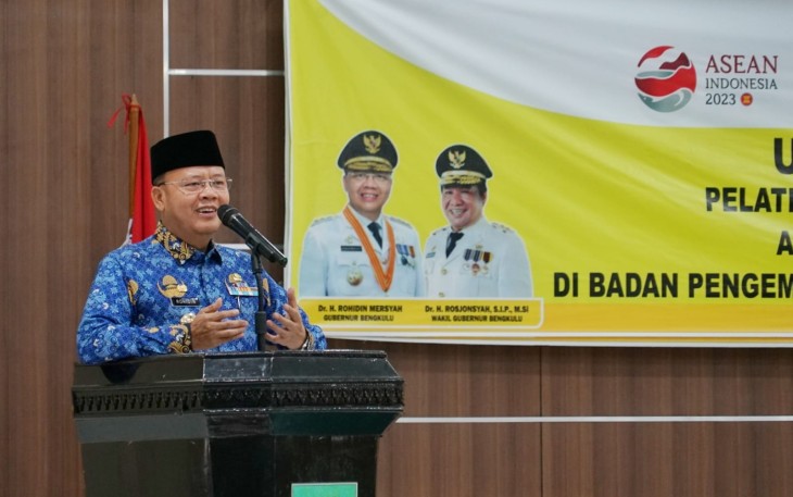 Gubernur Bengkulu Rohidin Mersyah