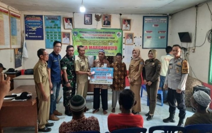 Penyaluran BLT DD di Desa Margomulyo
