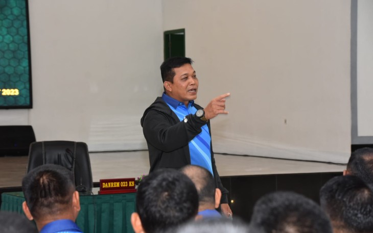 Komandan Korem 023/KS Kolonel Inf Dody Triwinarto, S.I.P., M.Han