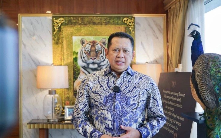Ketua MPR RI sekaligus Wakil Ketua Umum Partai Golkar Bambang Soesatyo