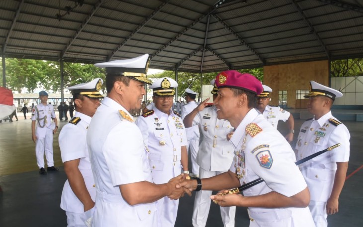 Danlantamal V Hadiri Sertijab Danguspurla Koarmada II