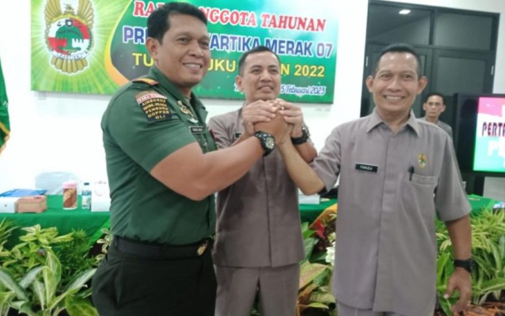 Kapten INF Usmar Usma saat RAT tahun 2023