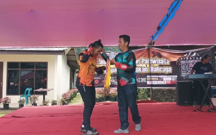 Brigadir Agus Amanda Putra, binaan Kapolres Tapanuli Selatan (Tapsel), AKBP Imam Zamroni, SIK, MH,  berhasil raih prestasi dengan finish di posisi 4 pada even Sibayak Mountain Bike