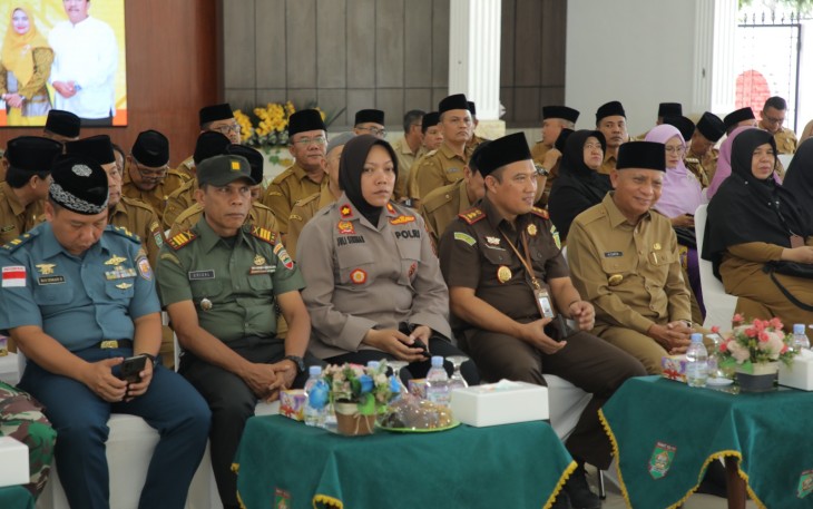 Bupati dan Forkopimda Kabupaten Asahan Lepas Jamaah Calon Haji Kabupaten Asahan Tahun 1444 H/2023 Tahap ke-II