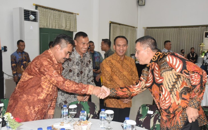 Wadan Lantamal V Hadiri Pisah Sambut Komandan Korem 084/Bhaskara Jaya 