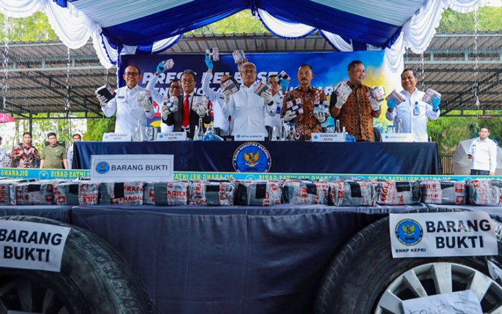 Konferensi Pers BNN RI