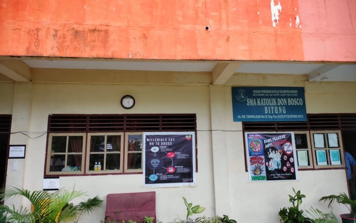 Kantor SMA Donbosco Bitung