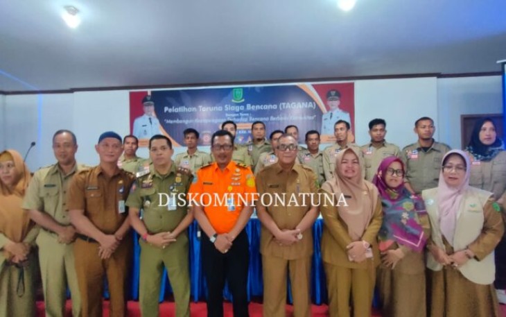 Asisten lll Pemkab Natuna Hadiri Pelatihan Taruna Siaga Bencana 