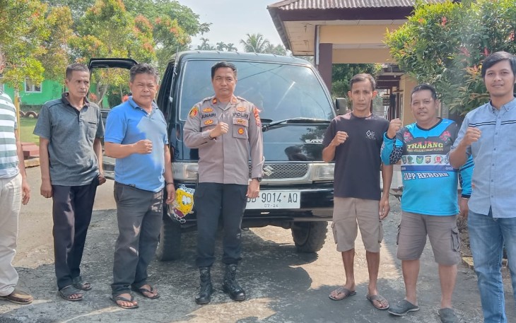 Polsek Taba Penanjung Berhasil Mengamanakan Mobil Curian 