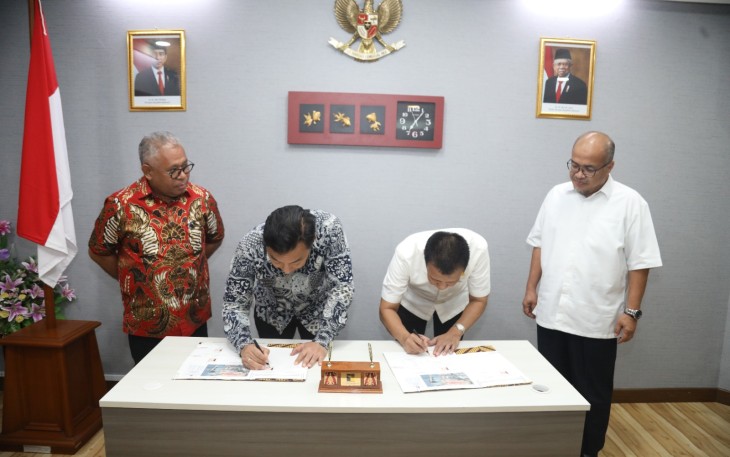 BP Batam dan PT Jaya Samudra Karunia Gas Teken Perjanjian Sewa Penyediaan Infrastruktur Terminal Curah Cair Kabil