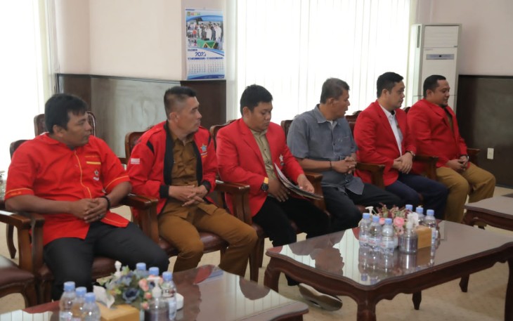 Bupati Terima Audiensi Depicab SOKSI Kabupaten Asahan