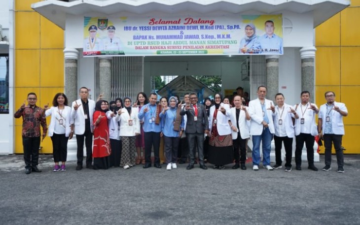 Bupati Asahan Hadiri Survey Penilaian Akreditasi