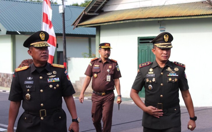 Dandim 1310/Bitung Hadiri Penutupan Dikmata TNI AD Gelombang I 2023 Secata Rindam XIII/Merdeka
