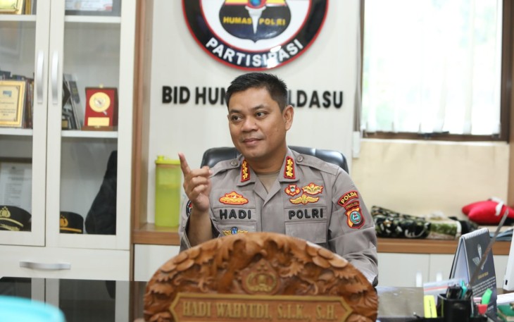 Kabid Humas Polda Sumut Kombes Pol Hadi Wahyudi 