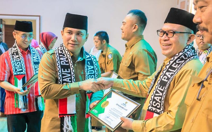 Wabup Bintan saat Hadiri Rakorda Baznas Kepri Tahun 2023