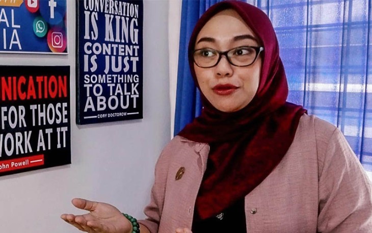 E. Rizky Wulandari, S.Sos., M.I.Kom., pakar komunikasi Stikosa AWS
