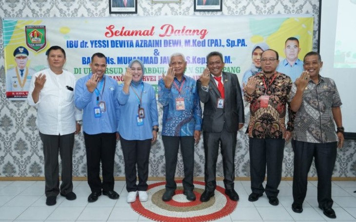 Bupati Asahan Hadiri Survey Penilaian Akreditasi
