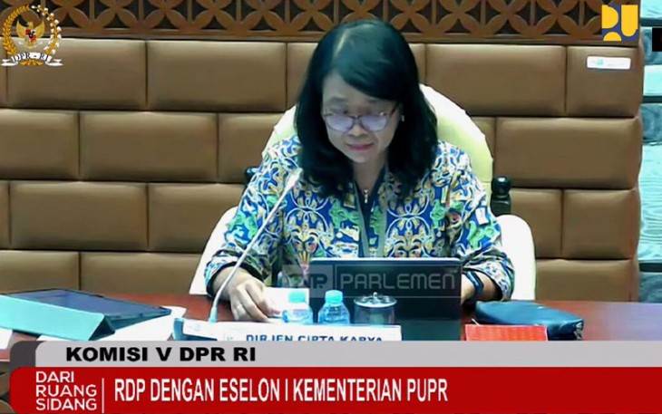 Diana dalam Rapat Dengar Pendapat (RDP) bersama Komisi V DPR RI, di Jakarta, Rabu (6/9/2023). 