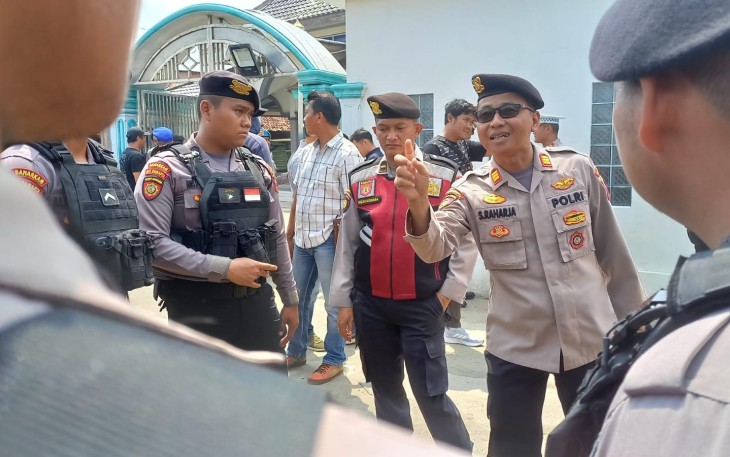 Polda Banten Laksanakan Pengamanan Kunjungan Capres di Wilayah Tangerang 