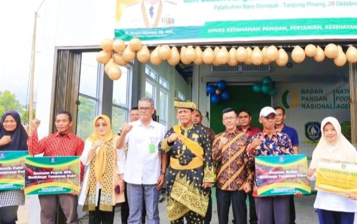 Peresmian Sapras Logistik Pangan