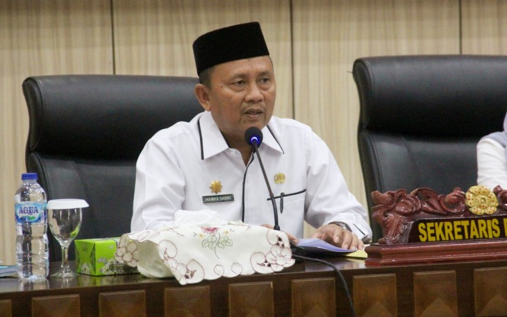 Sekretaris Daerah Provinsi Bengkulu Hamka Sabri 