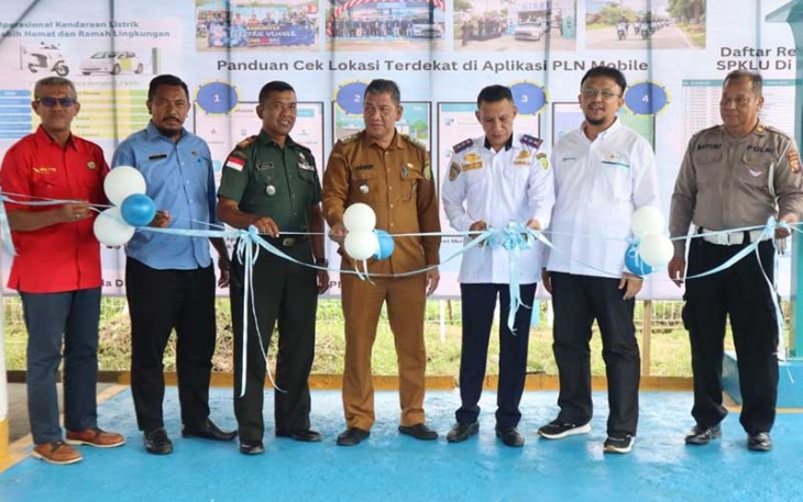 Peresmian SPKLU di Kalbar