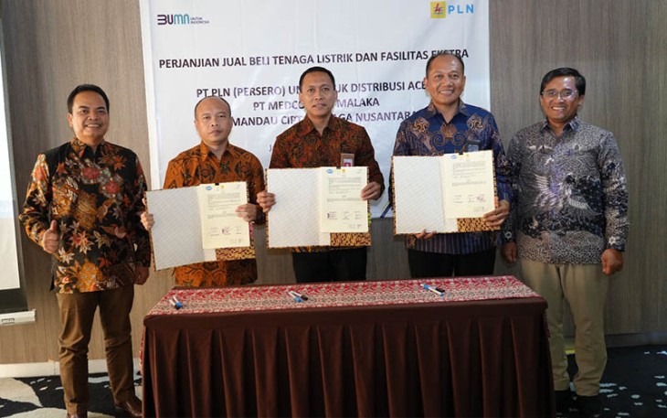 Medco E&P-PLN Kembali Tandatangani Perjanjian Jual beli Tenaga Listrik