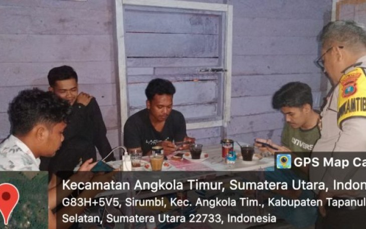 Polsek Sipirok Imbau Pemuda Tak Main Judi