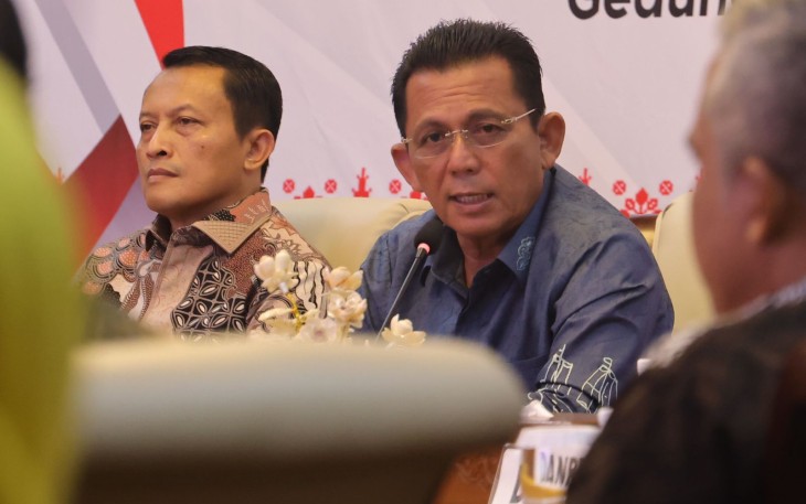 Gubernur Ansar Ahmad Koordinasikan Pengamanan 