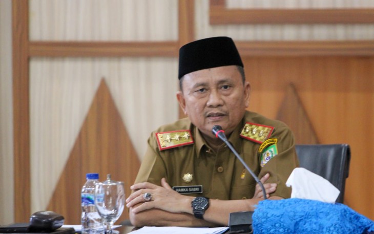 Sekretaris Daerah Provinsi Bengkulu Hamka Sabri 