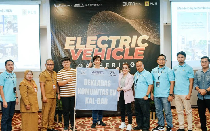 Pemilik Kendaraan Listrik di Pontianak Bentuk Komunitas Electric Vehicle Kalbar