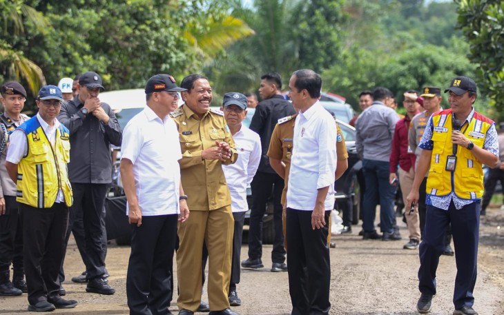 Kunjungan Kerja Presiden Joko Widodo di Bengkulu Utara 